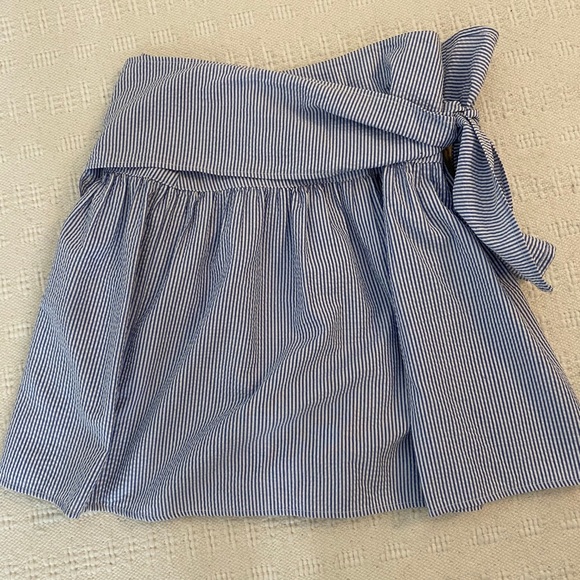 Gypsy one size fits all seersucker wrap skirt - Picture 3 of 3